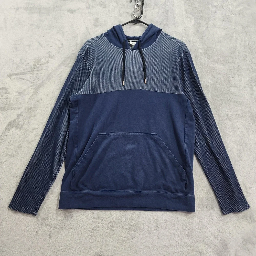 Hurley Dri-FIT‎ Hoodie Mens M Navy Blue Santa Cruz Long-Sleeve Pullover Casual